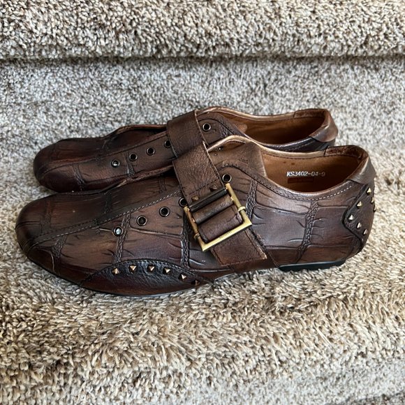 Carrucci by JC Studio Men\'s Brown Leather Shoes main image 10
